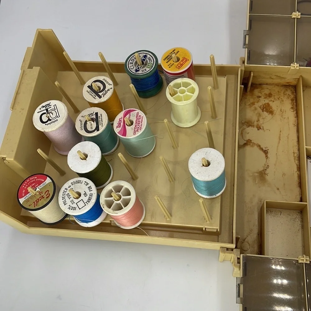 1983 Vintage World Wide Media Folding Sewing Storage